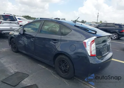 2012 Toyota Prius Four from USA, damaged, VIN JTDKN3DU0C1575433